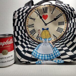 Thermal Insulated Lunch Tote, Handbag, Purse Alice in Wonderland Theme ~ New